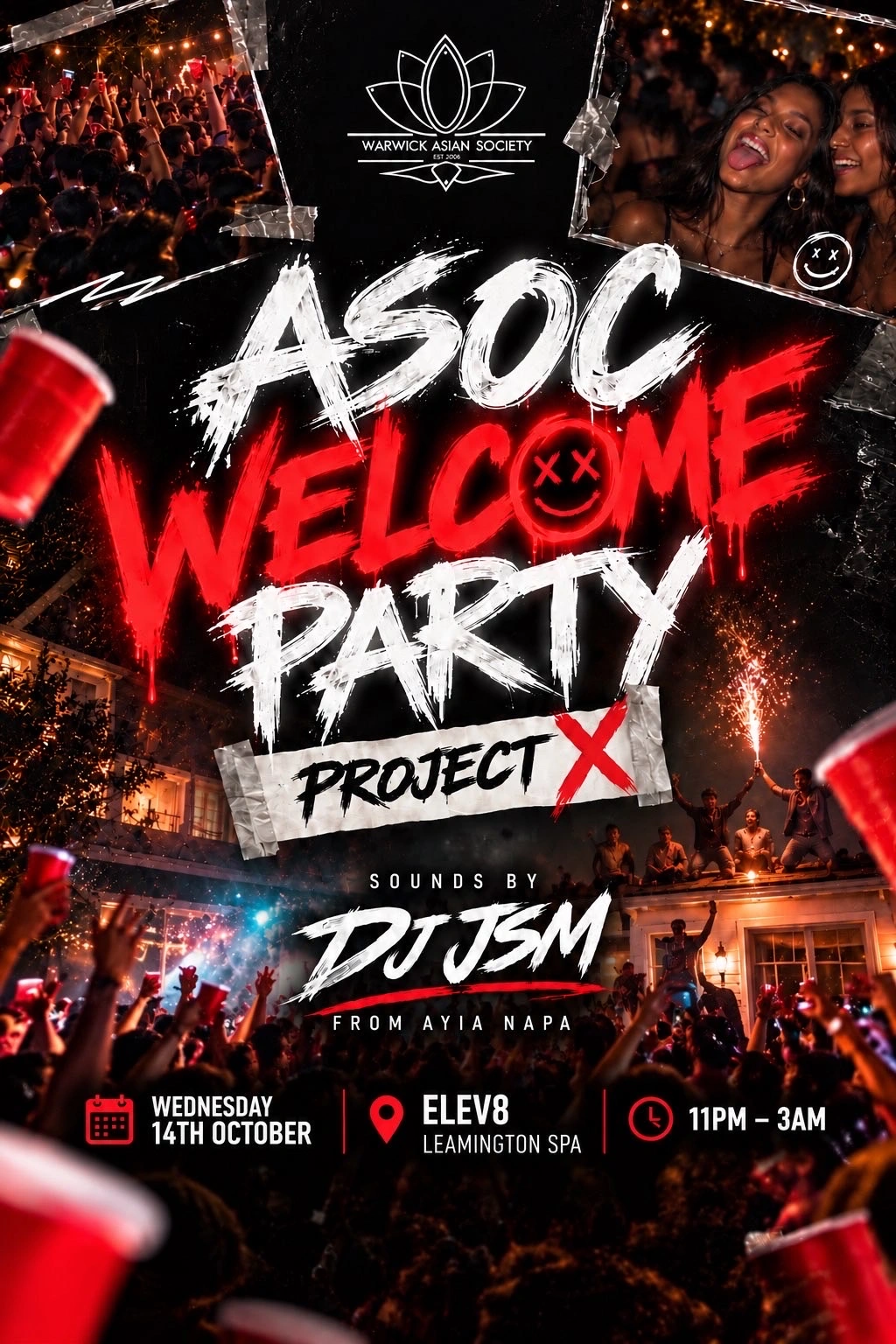 ASOC WELCOME PARTY PROJECT X